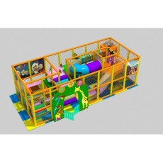 Interesting special indoor playground T1221-6