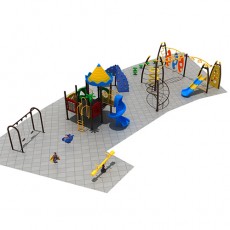 Large Outdoor Playground Equipment Sale (X1501-1)