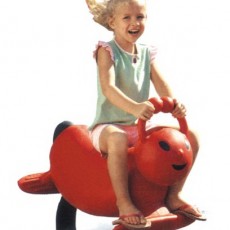 SGS certificate  pretty new type outdoor spring rocking horse     12151L