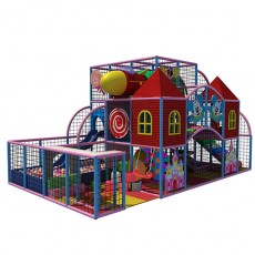 colorful generous recreational small indoor playground ST1401-1