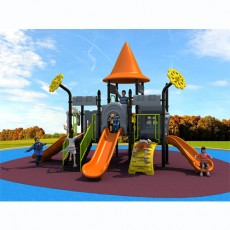 New Plastic Outdoor Playground Slide(LJ16-028C)