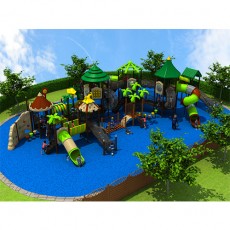 Forest Series Outdoor Playground Slide Equipment(LJ16-031A)