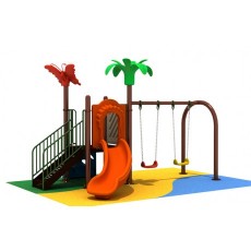Swing slide outdoor playground X1441-2