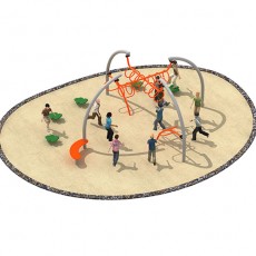 Climbing Net Outdoor Body Building Playground(LJTNC-1502)