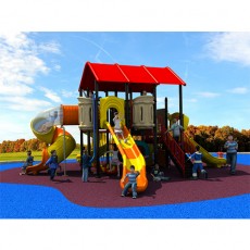 Famous Villa Series Children Plastic Outdoor Playground Silde (LJ16-123A)