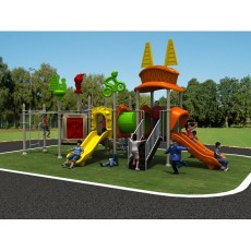 Wide area outdoor play equipment X1422-5