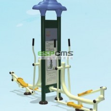 eurpean standard eco-friendly outdoor fitness equipment 12161A