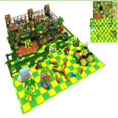 Shopping center wide area magnificent top sale indoor playground T1418-8