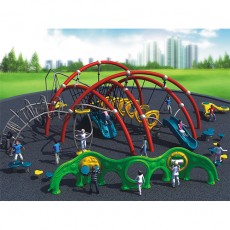 Colorful Eco-Friendly Children Climbing Equipment for Amusement Park with CE Certificate PY1408-11
