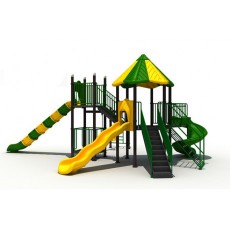 Double color outdoor playground X1441-9