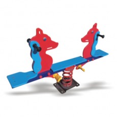 New Design Outdoor Playground Double Seesaw (LJ-7601)