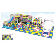 CE certificate  suitable   amusement parks infant indoor playground equipment T1216-2