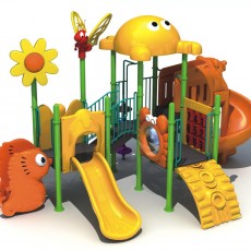 recreational facilities fashionable high strength wooden outdoor playground   12101B
