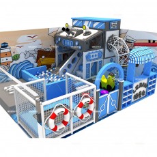 TUV certification sea ship theme customize soft play indoor playground accessory