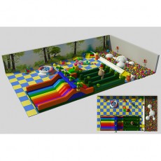 Children Game Indoor Soft Play Equipment for Kindergarden with CE Approved T1507-9(3)