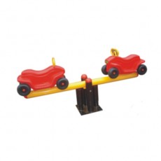 New Design Outdoor Playground Jeep Spring Seesaw (LJ-6502)