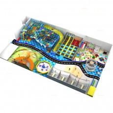 plastic slide trampoline park indoor playground children soft play