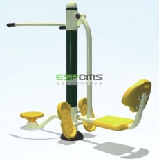 Eco-friendly different shape spacious low cost outdoor fitness equipment 12163F