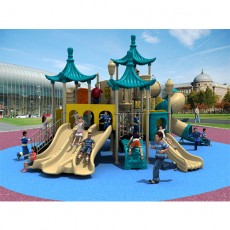 New Fable Series Children Plastic Outdoor Playground Slide(LJ16-046A)