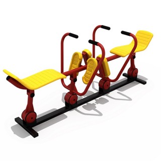 Double Rower Machine Outdoor Fitness Equipment (14603)