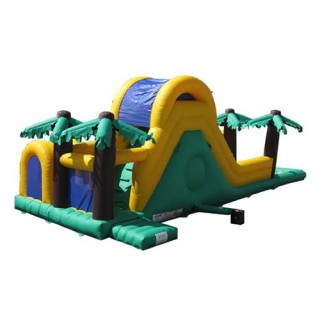 New Inflatable Bounce Playground with Slide (C1281-1)