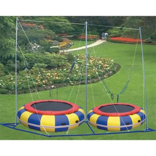 durable 2 in 1 classic funny bungee trampoline 12174E