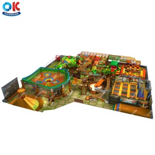 OK Playground Commercial Soft Indoor Playground Equipment for Kids