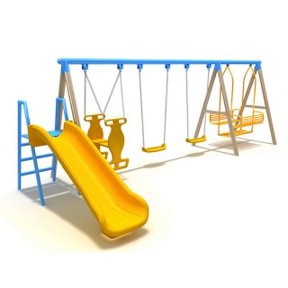 New Style Outdoor Playground Swing (LJS-002)