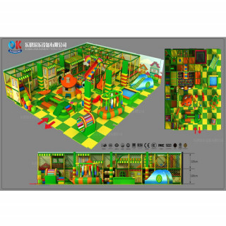 New Design Theme Indoor Soft Playground (T1606-5)