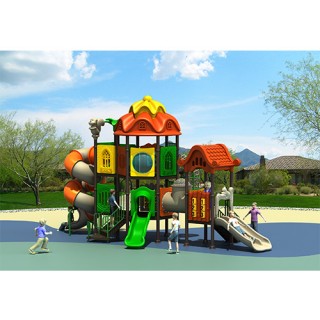 Practical Spacious Wide Area Outdoor Playground Equipment  (12001A)