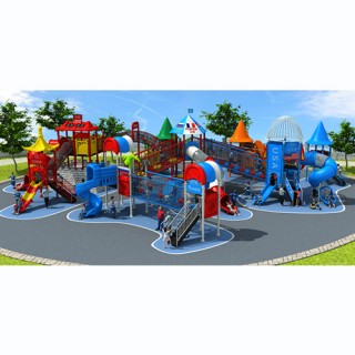 Dream Of  Pleasure Island Children Outdoor Playground Euiqpment (LJ16-009A)