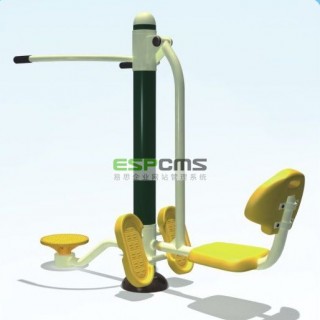 Eco-friendly different shape spacious low cost outdoor fitness equipment 12163F